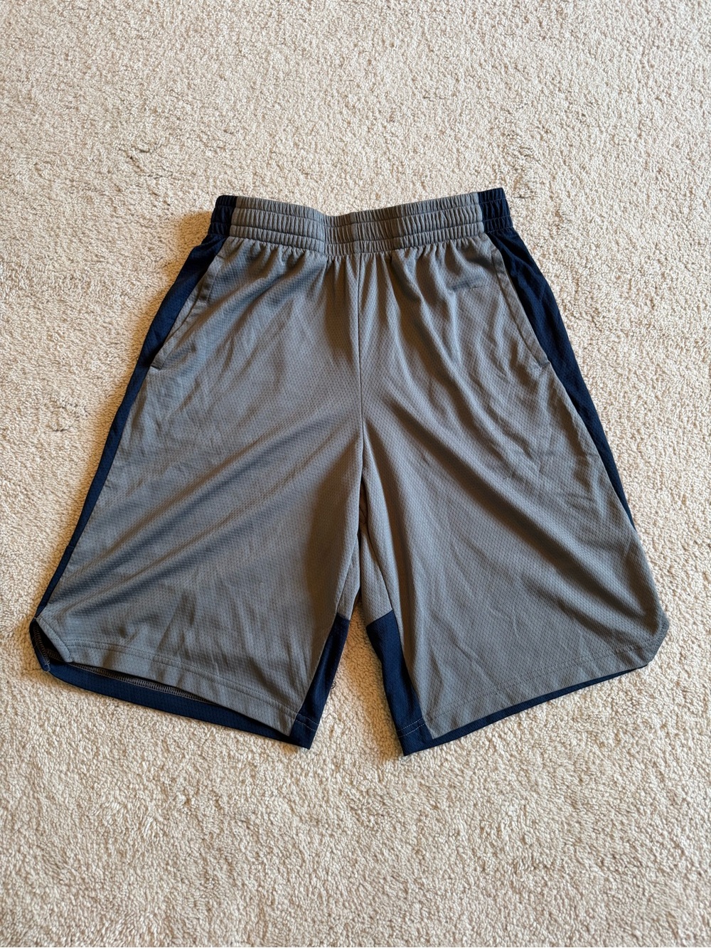 Men's Performance Athletic Shorts - Gray/Black